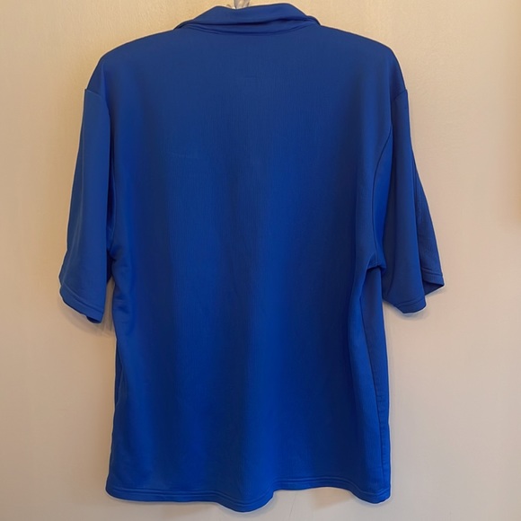 Set of 4 Mens blue polo shirts short sleeve - Picture 3 of 12